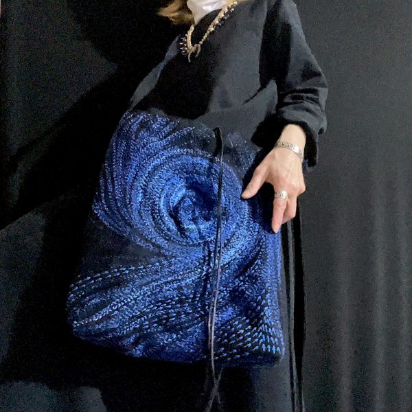[Reserved] Sashiko-embroidered bag - Image 2